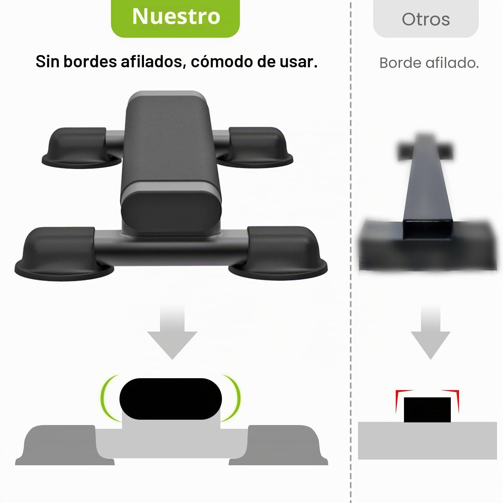Kipika Versátil barra de elevación de pantorrillas, máquina de elevación de pantorrillas de acero resistente para gimnasio en casa, diseño antideslizante, perfecta para elevaciones de pantorrillas,