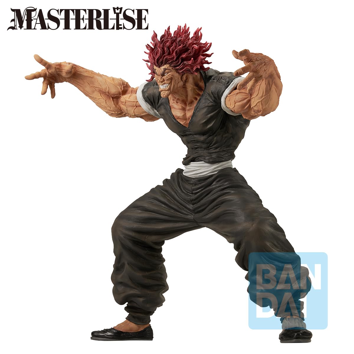 Ichibansho Figure Baki – Yujiro Hanma (Le monde peut être changé d'un coup de poing) Masterlise Statue de collection