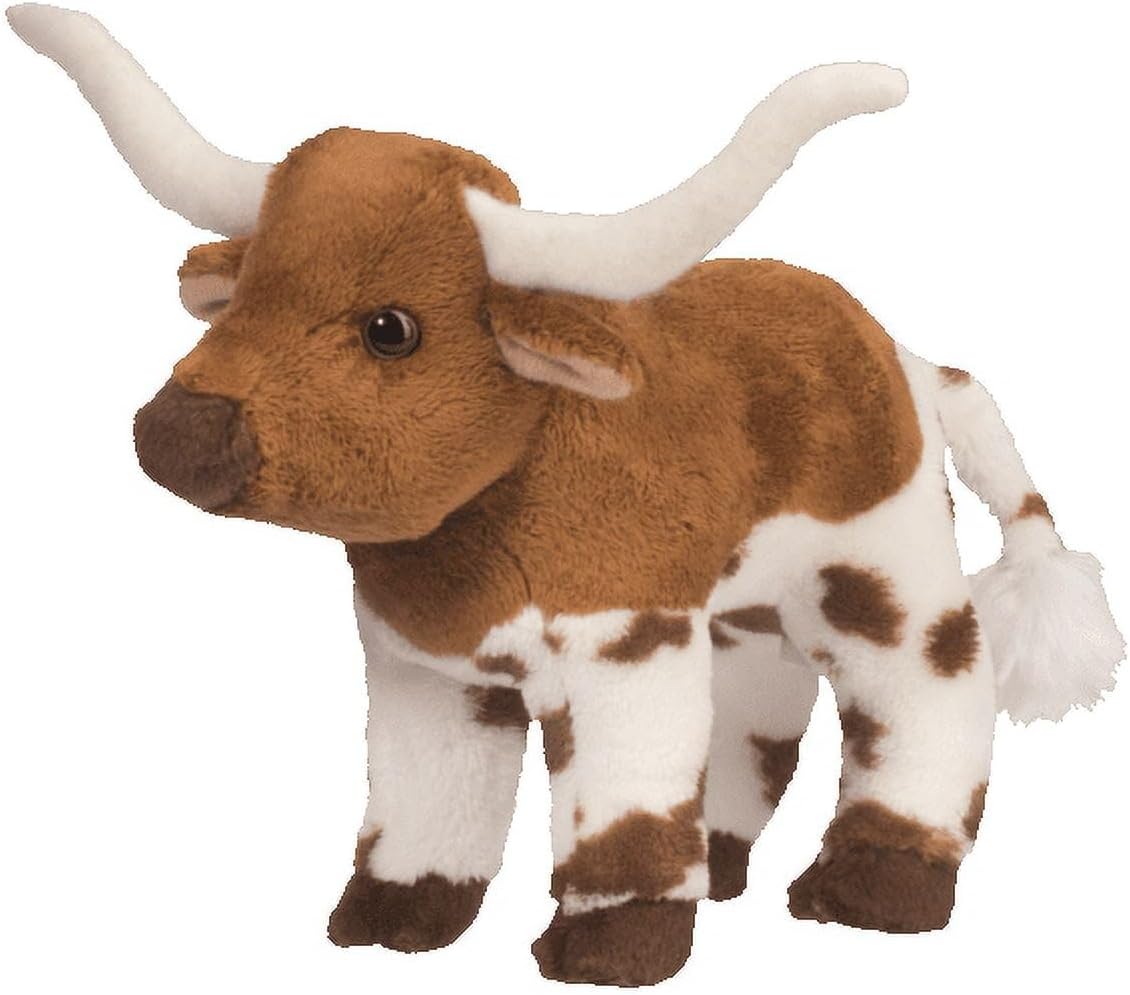 Douglas Zeb Texas Longhorn Plush Toy