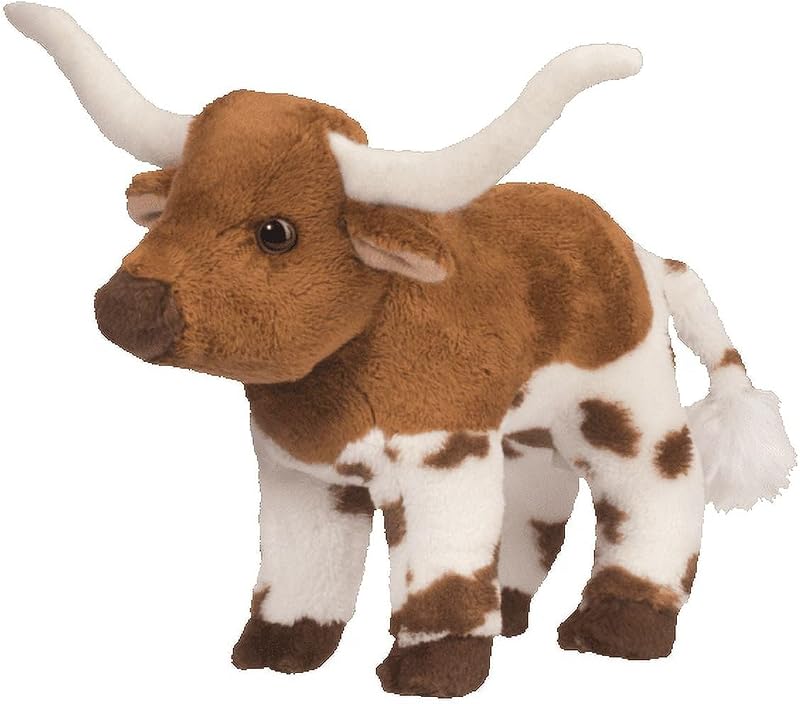 Douglas Zeb Texas Longhorn Bull Plush Stuffed Animal