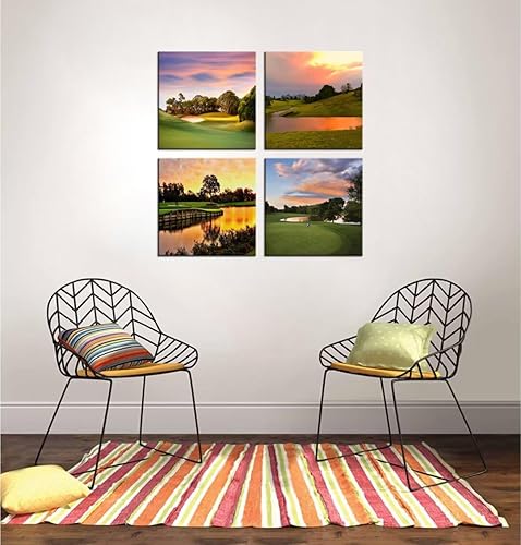 Miniatura 3 de Imágenes artísticas para pared de campo de golf, póster en lienzo impreso de golf de Estados Unidos, decoración de pared para sala de estar,
