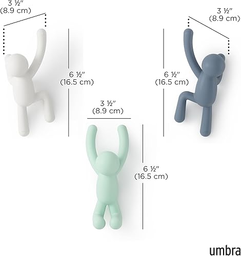 Vista 18 de Umbra Buddy – Ganchos de pared