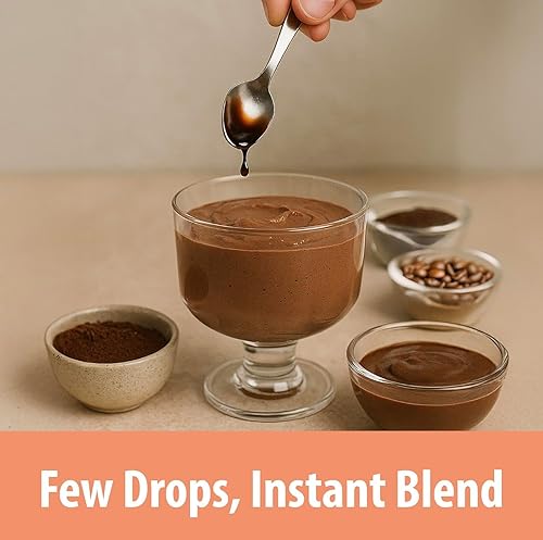 Vista 4 de Butterfly Coffee - Pasta de extracto aromatizante de Mocca, 0.8 fl oz (paquete de 1) – Extracto de espresso puro para hornear, bebidas, postres