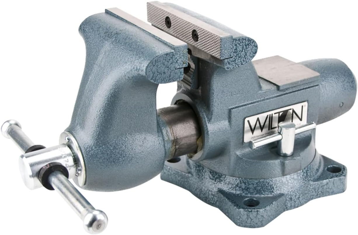 Wilton Tradesman Bench Vise, 6-1/2" Jaw Width, 6-1/2" Max Jaw Opening (Model 1765)