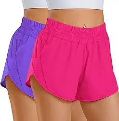 Kit 2 SHORTS TACTEL FEMININO Bolsos Academia Corrida Bermuda 1066