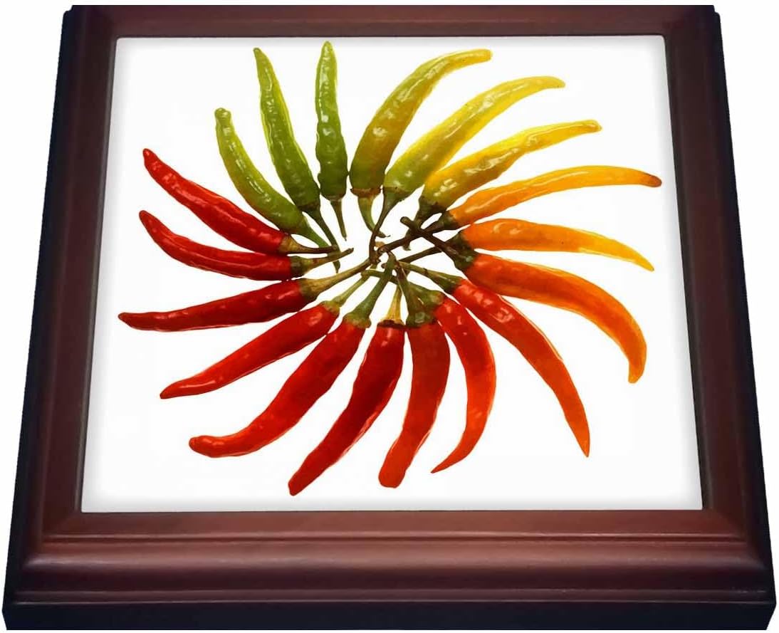 3dRose Trivet, 8 by 8-Inch, Brown