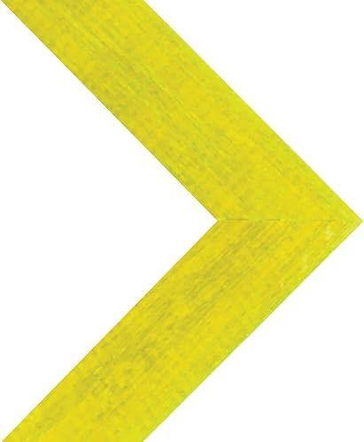 Miniatura 4 de Jerry's Artarama Millbrook Collection - Portarretratos de madera country chic amarillo sureño, 8 x 10  Moldeado estrecho de madera maciza de 1.5
