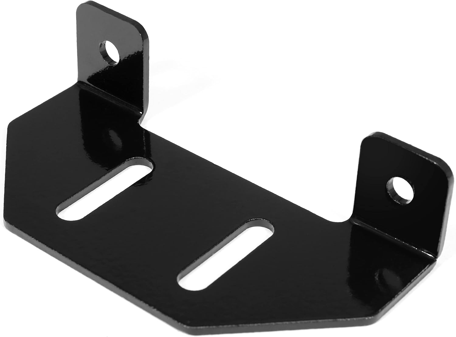 HECASA Universal 3-Way Lawn Garden Tractor Hitch Compatible with John Deere Cub Cadet Husqvarna Riding Mowers Trailer Tow Hitch 5" Rise Heavy Duty Steel Black