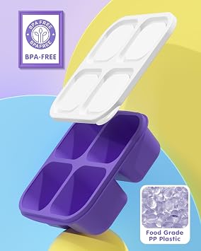 Snack Box with Compartments Pack of 5 4 Compartments Snack Plates with Lid Microwave Safety for Spice Storage Containers Sweets Veggie Desserts Bento Snack Box for School Work & Travel (White Lid)