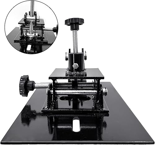 Miniatura 4 de Gato de piso, soporte para gato de piso con cadenas de seguridad, gato de piso de transmisión resistente, soportes de metal para gato, gato de piso