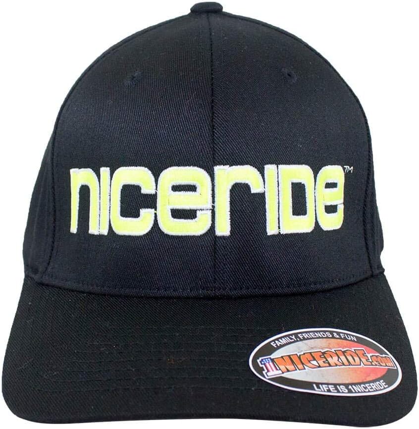 Bold Tower Black Unisex Fitted Premium Hat