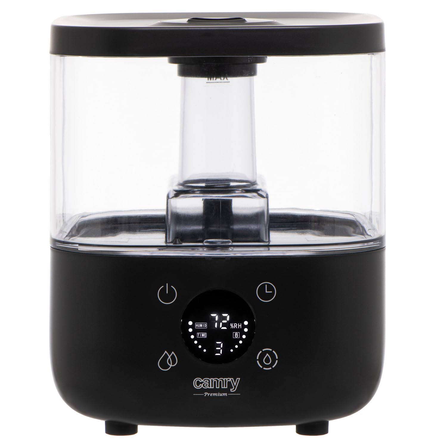 ADLER Camry umidificatore ad ultrasuoni, capacità 5 L, prestazione di umidificazione 100-260 ml/h