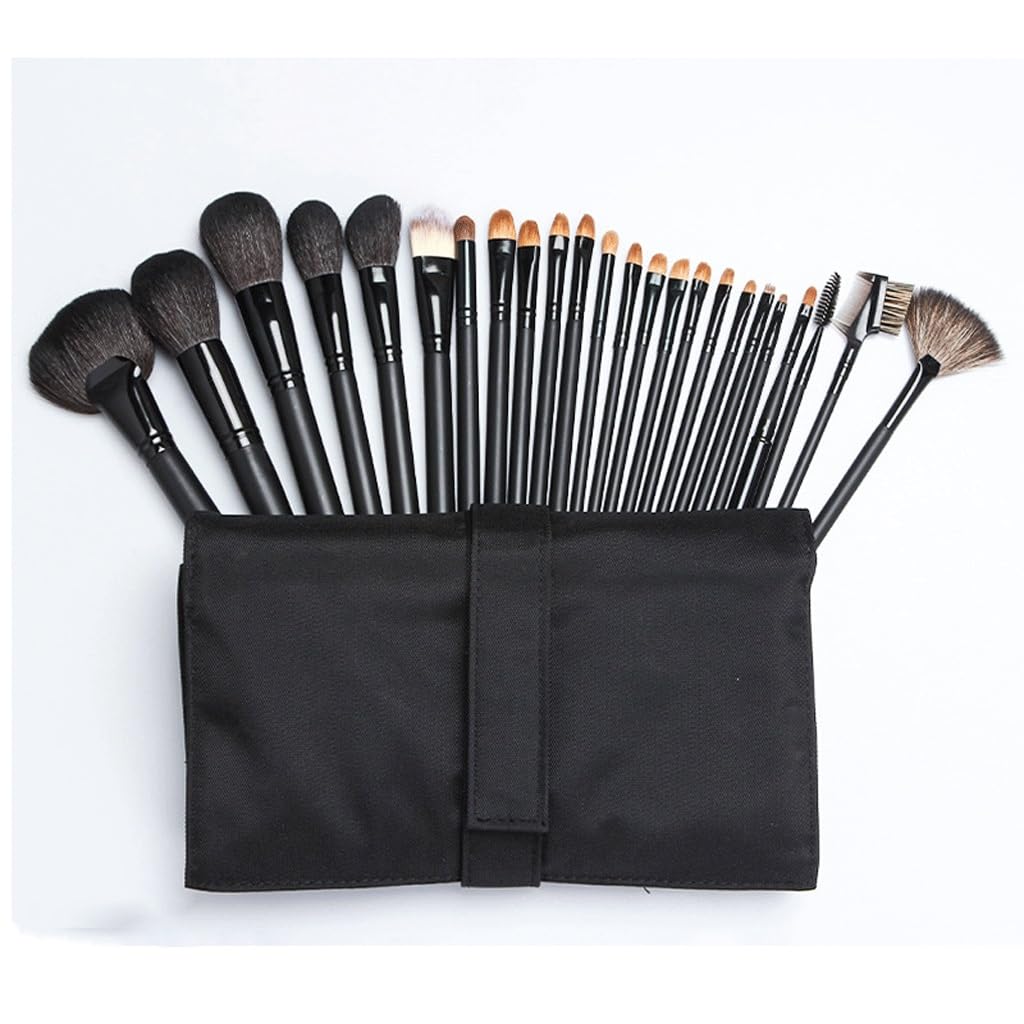 24 Set di pennelli for Trucco, pennelli for ombretti, pennelli for Labbra, Un Set Completo di pennelli for Trucco for Studenti