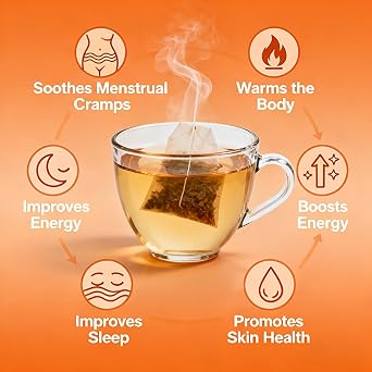 Ginseng Six Treasure Tea for Kidney Cleanse, 6 Precious Ingredients Formula Five Treasure Tea for Men & Women, Natural Traditional Chinese Herbal TeaBag (20 bags)
