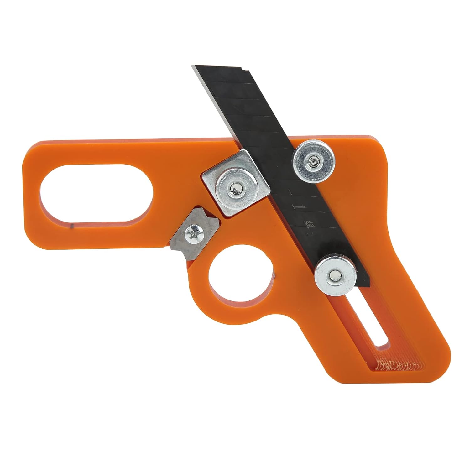 Edge Banding Cutter Knife, Portable Manual Deburring Easily Unscrew Rustproof Woodworking Edge Trimmer for Cabinet (2 Use)