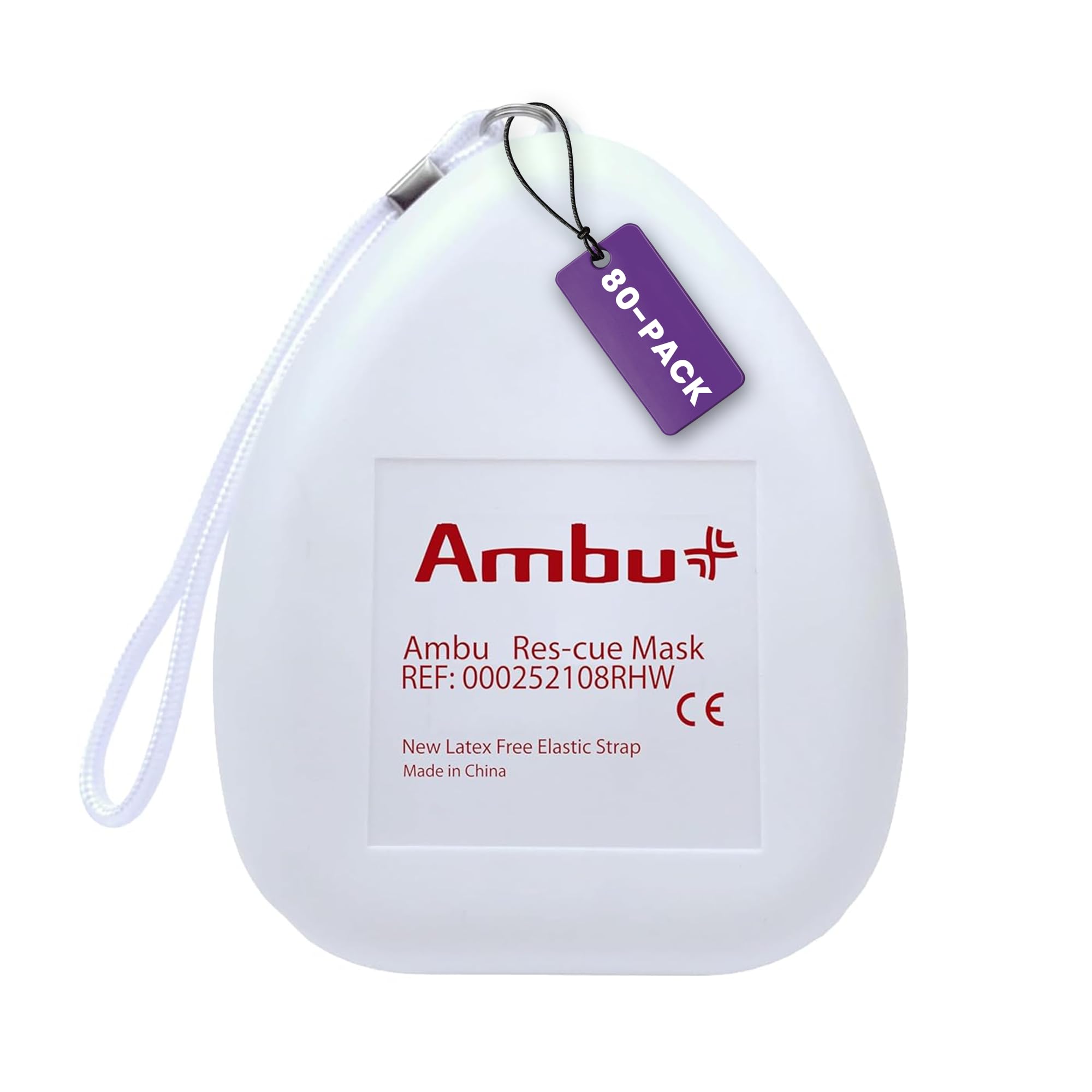 Kemp USA Ambu CPR Mask Kit - CPR Training -11