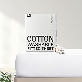 FreshCulture Pure Cotton Fitted Sheets Twin XL
