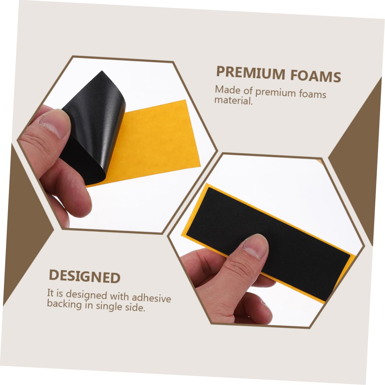 12 Piezas Unidades Cinta Antideslizante Espuma para Fingerboard Accesorios Skate Dedos Negra Resistente y Fácil de Pegar para Patinetas de Dedos