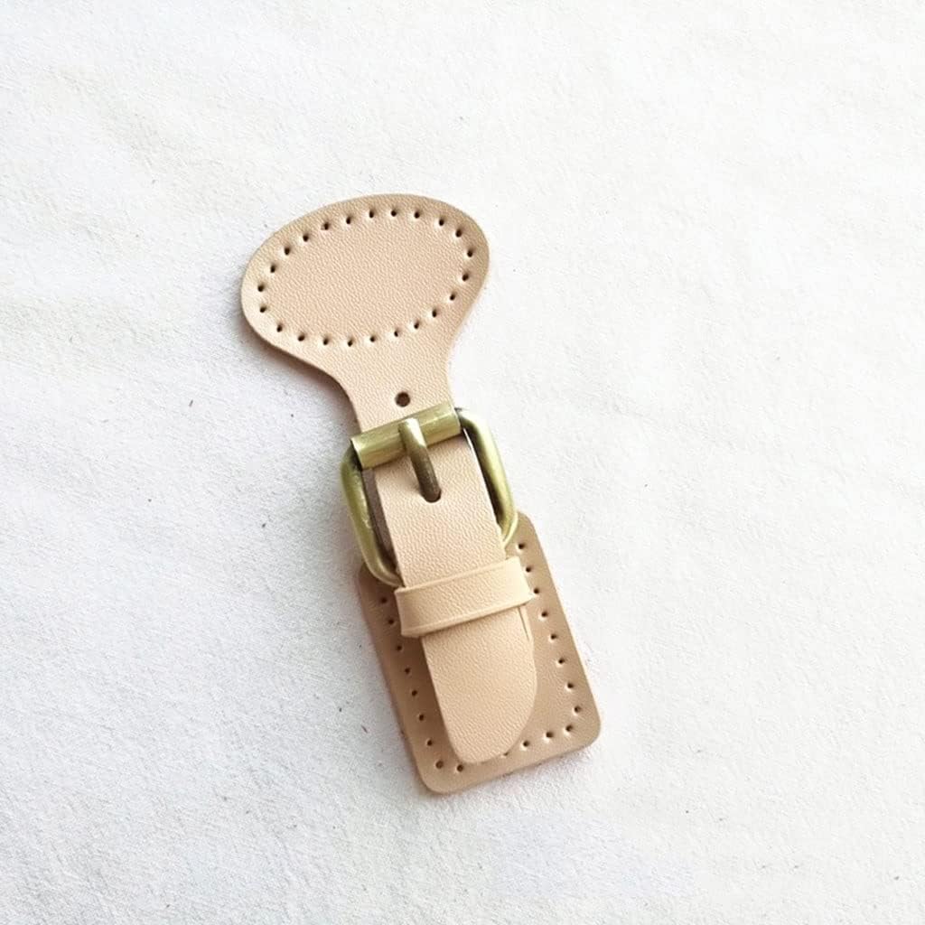 Replacement Leather Bag Lock Button Fasteners Snap Buckles Handmade Bag DIY Clasp Women Handbag(A)