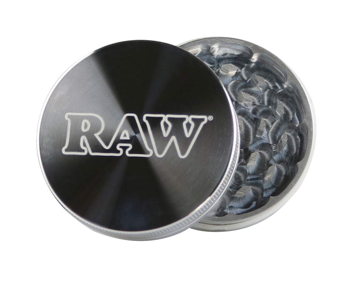 RAW Herb Grinder Super Shredder Aluminium Manual Red