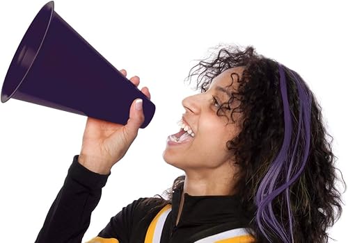 Miniatura 3 de Anderson's Megáfonos premium de 8 pulgadas que impulsan el espíritu escolar animadora Deportes Fútbol Baloncesto Regreso a casa Escuadrón Fiesta en