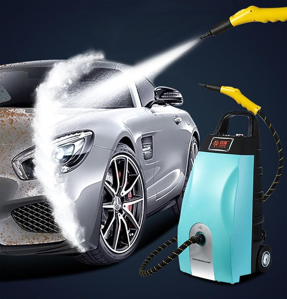 3 5L High Pressure Steam Cleaner for Home and Car Washing - High Temperature Steam Engine for Effective