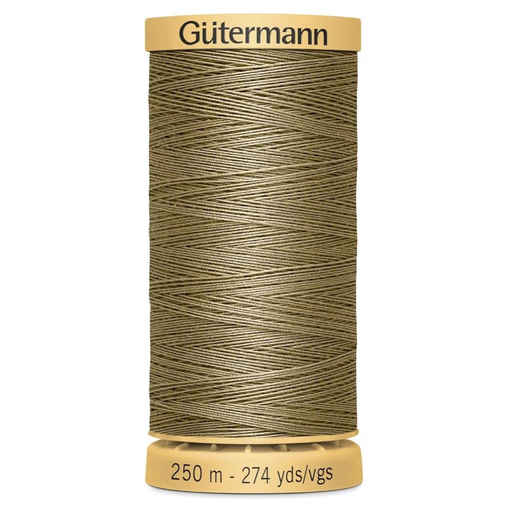 Gütermann 1015 100% Natural Cotton Thread By Gutermann For Sewing And Quilting - 250M Spools - Colour Number -1 X 250M Spool