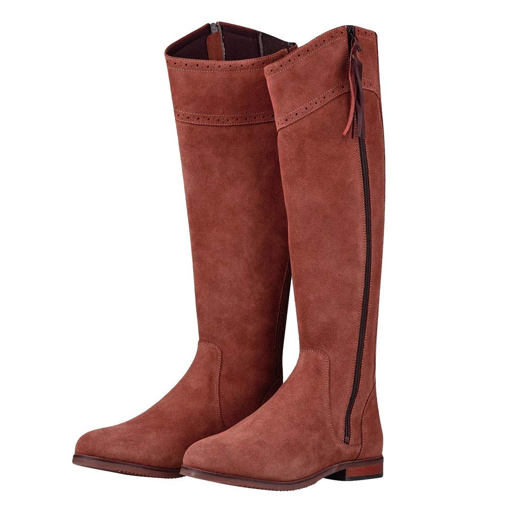 Dublin Kalmar Sd Tall Boots - Chocolate - Ladies 7.5
