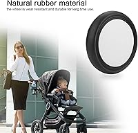 Vista 5 de Accesorios para cochecito Yoya, adaptador de asiento de automóvil, herramienta de rueda de cochecito de bebé, un par de ruedas traseras resistentes