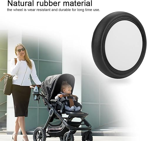Miniatura 5 de Herramienta de rueda para cochecito de bebé, rueda de cochecito duradera resistente al desgaste para Yoyo para Kiddopotamus para Chbaby para Yoya