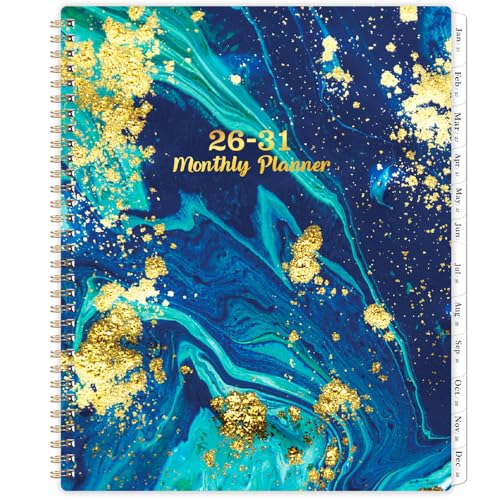 Monthly Planner/Calendar 2026-2031 - 5 Year Monthly Planner 2026-2031 from July 2026 - June 2031 9 x 11 2026-2031 Calendar Planner with Tabs