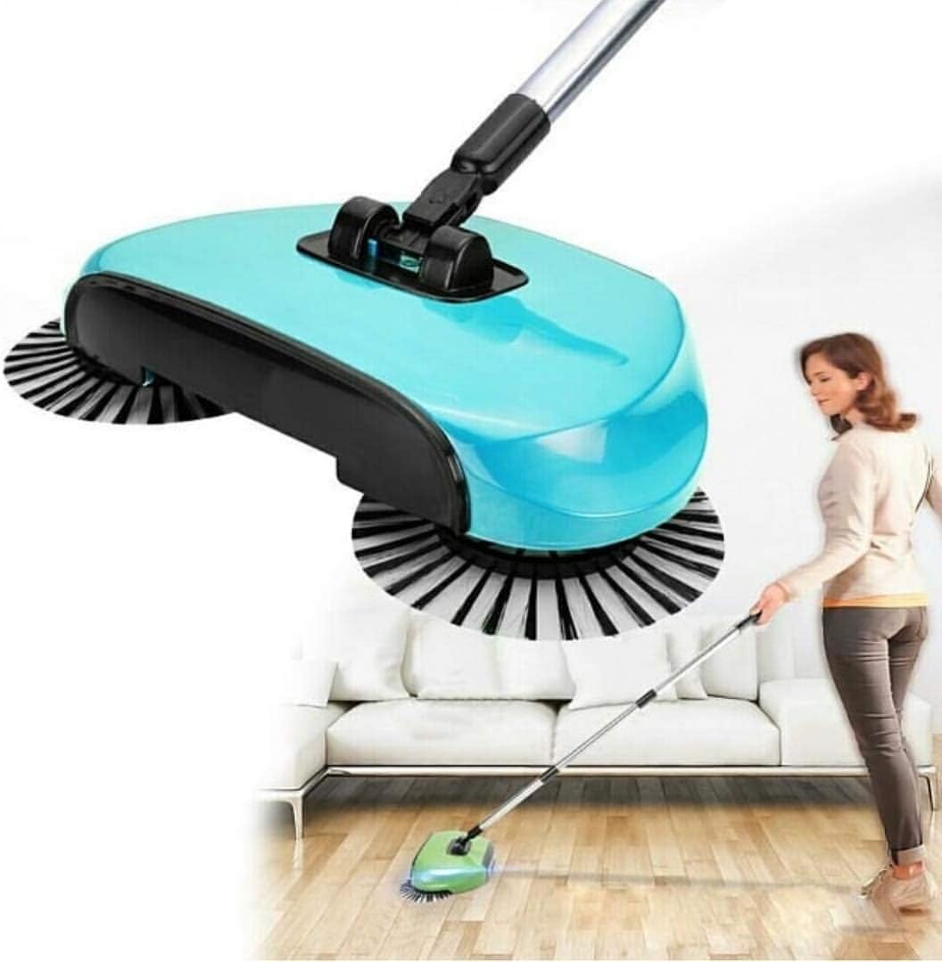Ergode All in one Sweep Drag 360° Multi Functional Broom Sweep The Floor Machine for Home & Office (Multi Color)