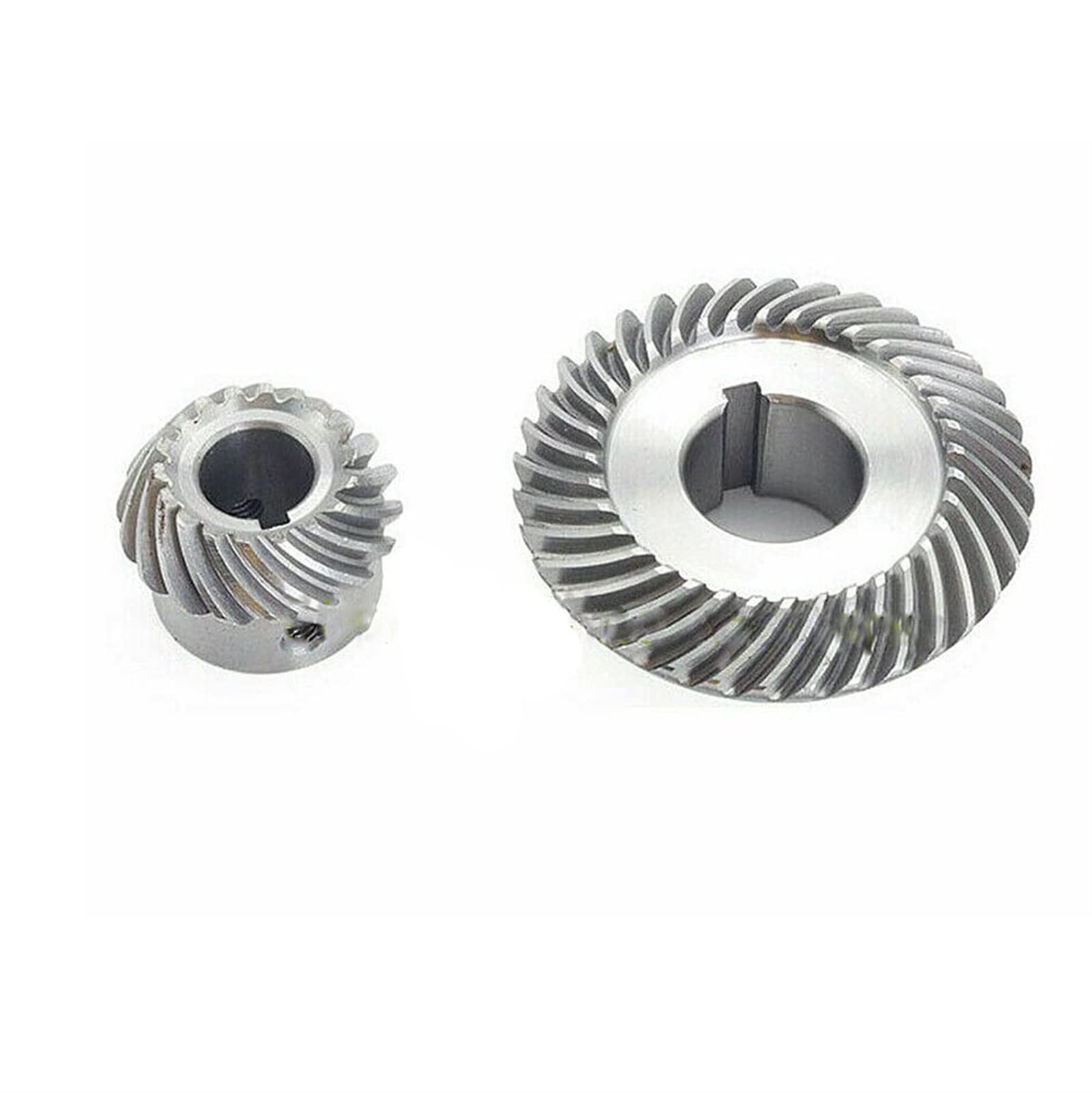 angolo di trasmissione 1Set 25mm Alesaggio 18T 36T Ingranaggio conico elicoidale 1:2 Riduttore Ration Ingranaggio conico in metallo C77 Ingranaggio di sollevamento C96 Ingranaggio elicoidale for fresa