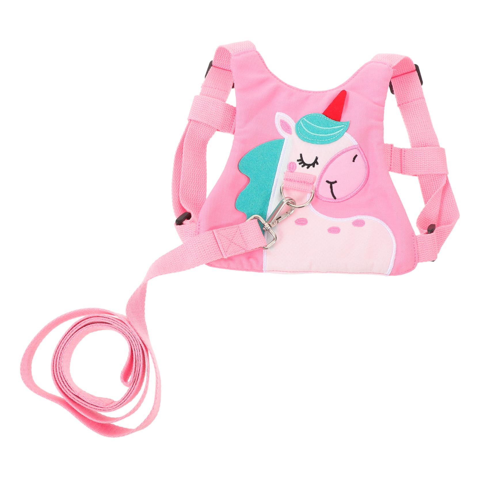 Toddmomy Anti Lost Backpack Harness with Leash Leash for Harness with Leash Walking Assistant Harness Backpack with Leash Polyester Pink