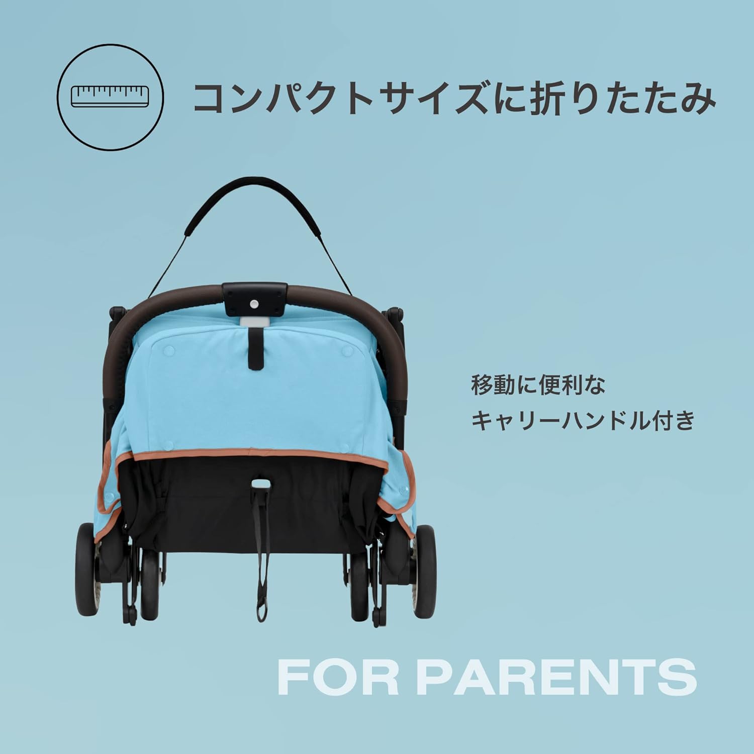 Cybex ORFEO Beach Blue Compact Stroller, Comfortable Martinique | Ubuy