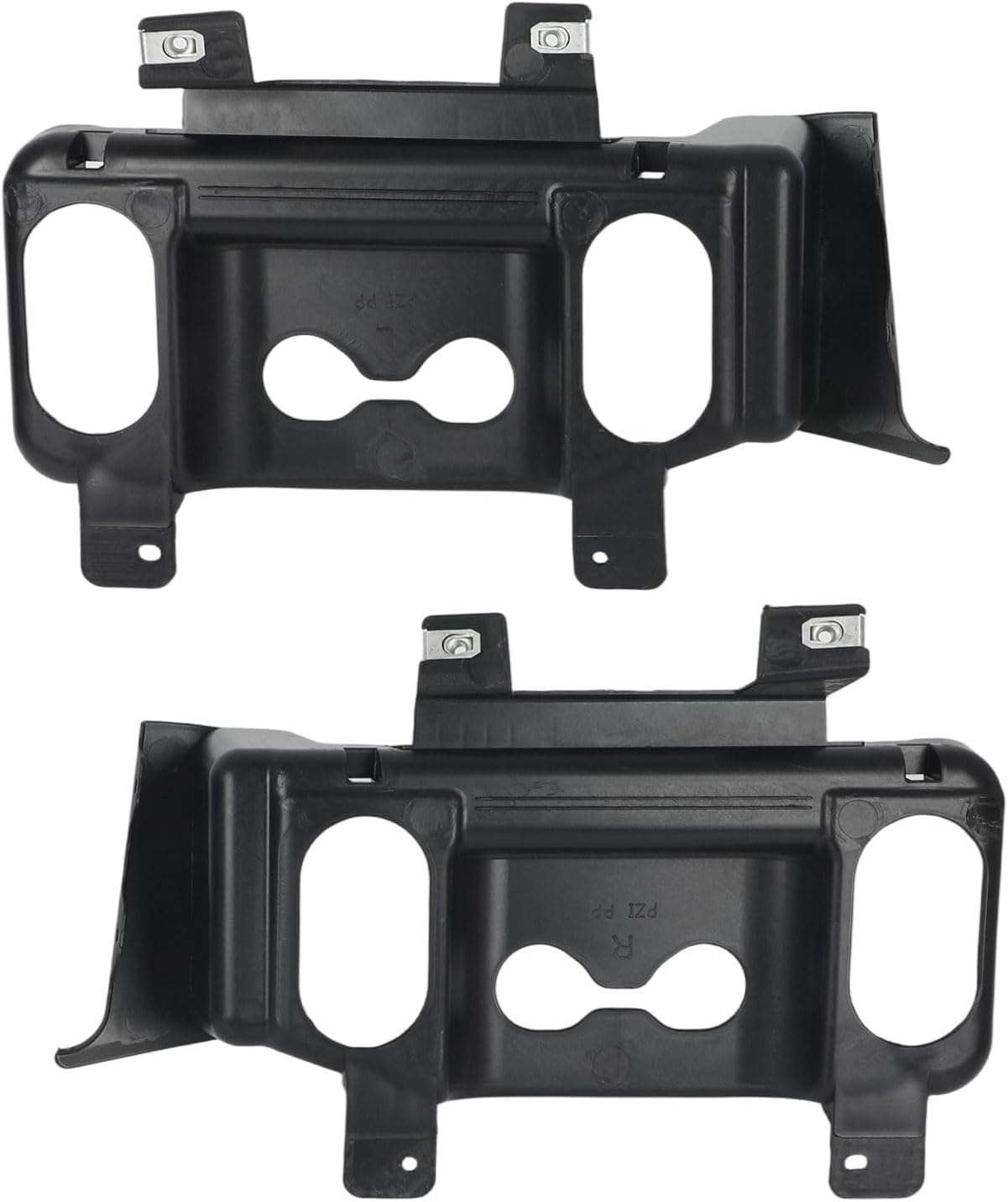 Front Bumper Lower Air Intake Duct Radiator Support Air Deflector Duct Cover Trim Panel Driver Passenger For Ford F-250 F-350 F-450 F-550 Super Duty King Ranch Lariat Platinum XL XLT 2017 2018 2019