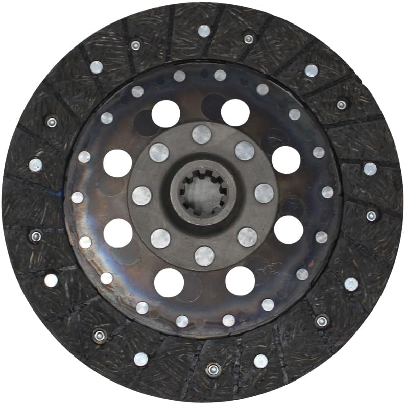 F400261 8-1/2" Transmission Disc, Woven, w/ 15/16" 10 Spline Hub - Fits Ford