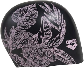 Amazon Arena Sirene シリコーン ロングヘア スイムキャップ レディース セシリア ブラック Arena アリーナ スポーツ アウトドア