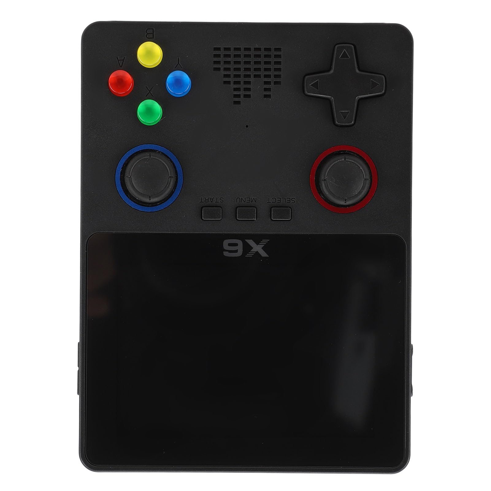 Console di Gioco retrò Portatile con Schermo Ad Alta Risoluzione per Giochi per Adulti, Supporto Giochi di Emulazione per 2 Giocatori - Schermo ABS - 3,5 Pollici - 32G (BLACK)