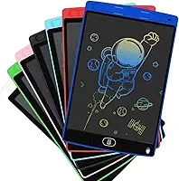 Lousa Mágica Infantil Digital Tablet Escrita Para Desenho Criança LCD 12" Cores Variadas (Rosa)