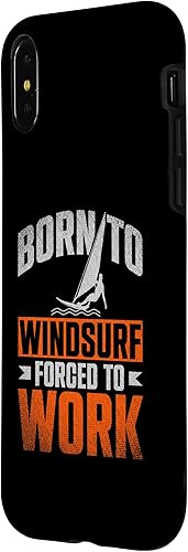 Miniatura 8 de iPhone 12 mini Born To Windsurf Forced To Work Surfing Case