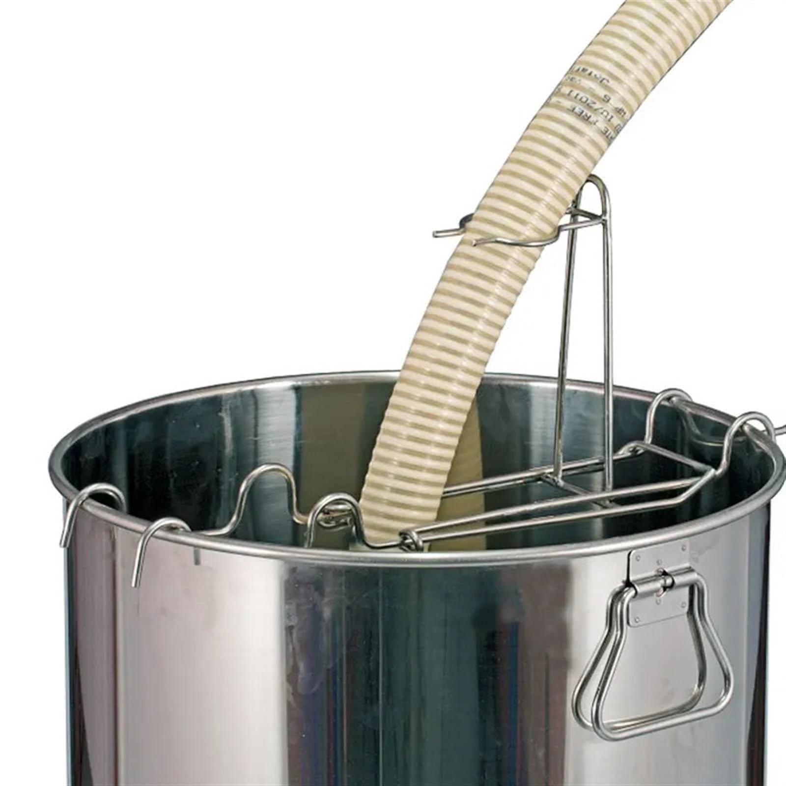 Bobina descristalizadora de miel de acero inoxidable, calentador de 28 cm con soporte multiusos para apicultura, fusión y calefacción de miel
