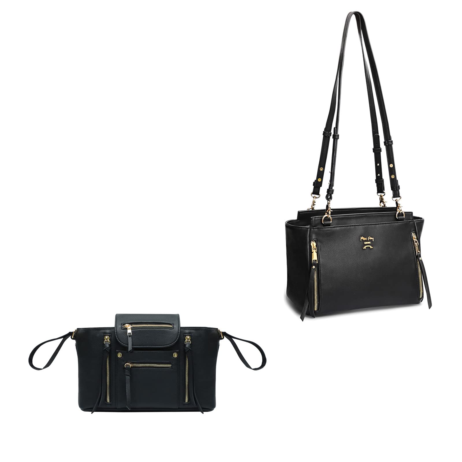 miss fong Crossbody Diaper Bags,mini diaper bag Stroller Organizer