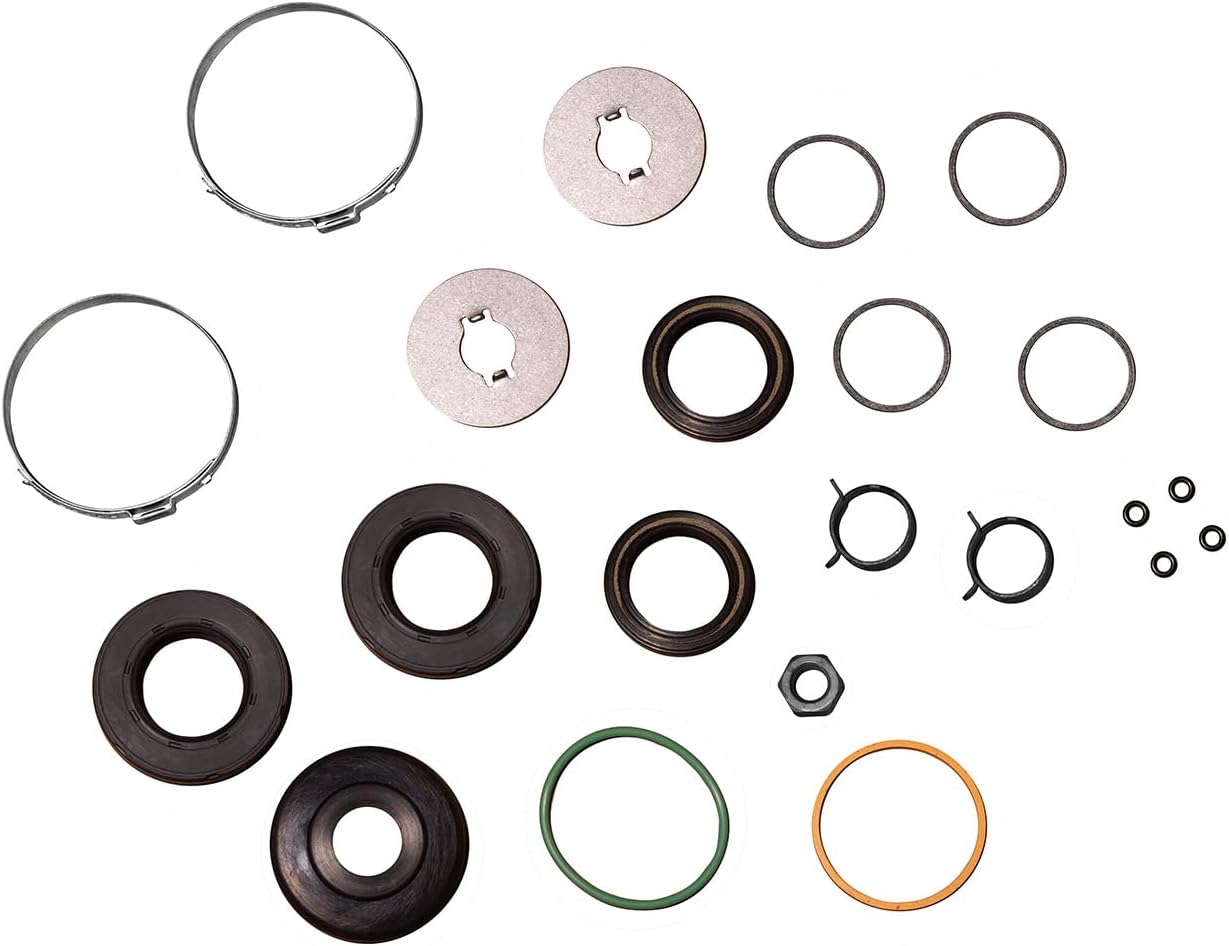 Power Steering Seals - Precision Fit Power Steering Rack and Pinion Seal Kit | O-Ring And Sealing Kit for Suzuki Vitara 2007-2009 | Complete Steering Parts Seal Replacement