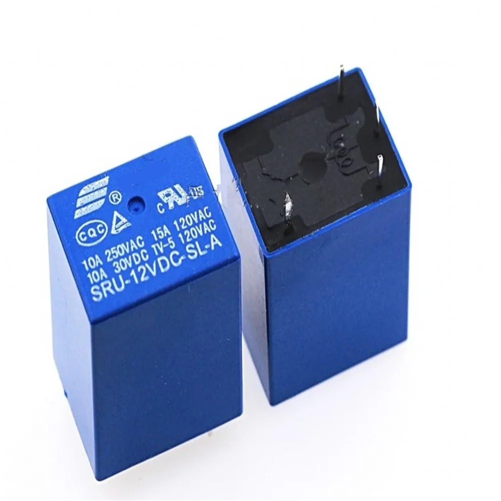 Relais SRU-05VDC-SL-A 15A 120VAC composant électronique 4 broches pour carte de commande - 3
