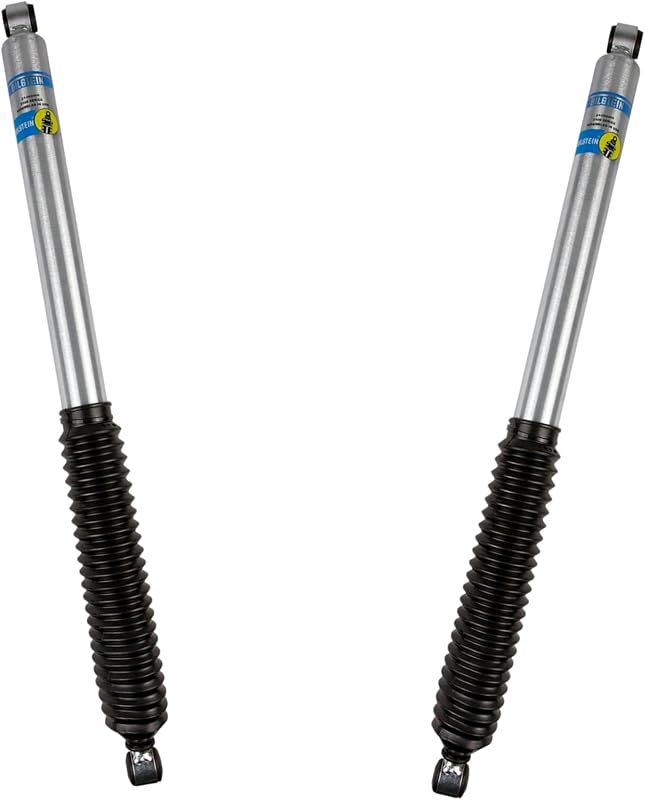 Par de amortecedores traseiros Bilstein B8 5100 para Ford F250/F350 4WD 2008–2016 com elevação traseira de 2–4"