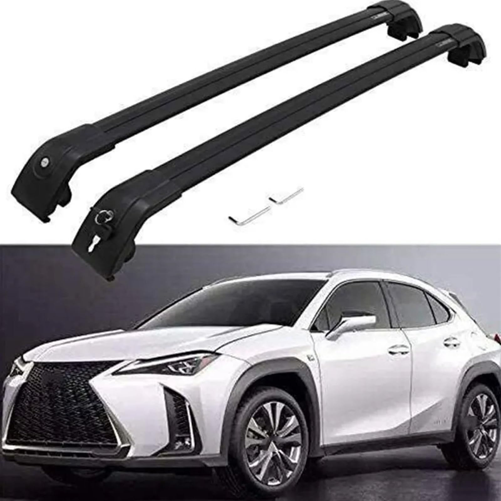 Amazon | ルーフキャリア 2 個フィットレクサス UX ため UX200 UX250h