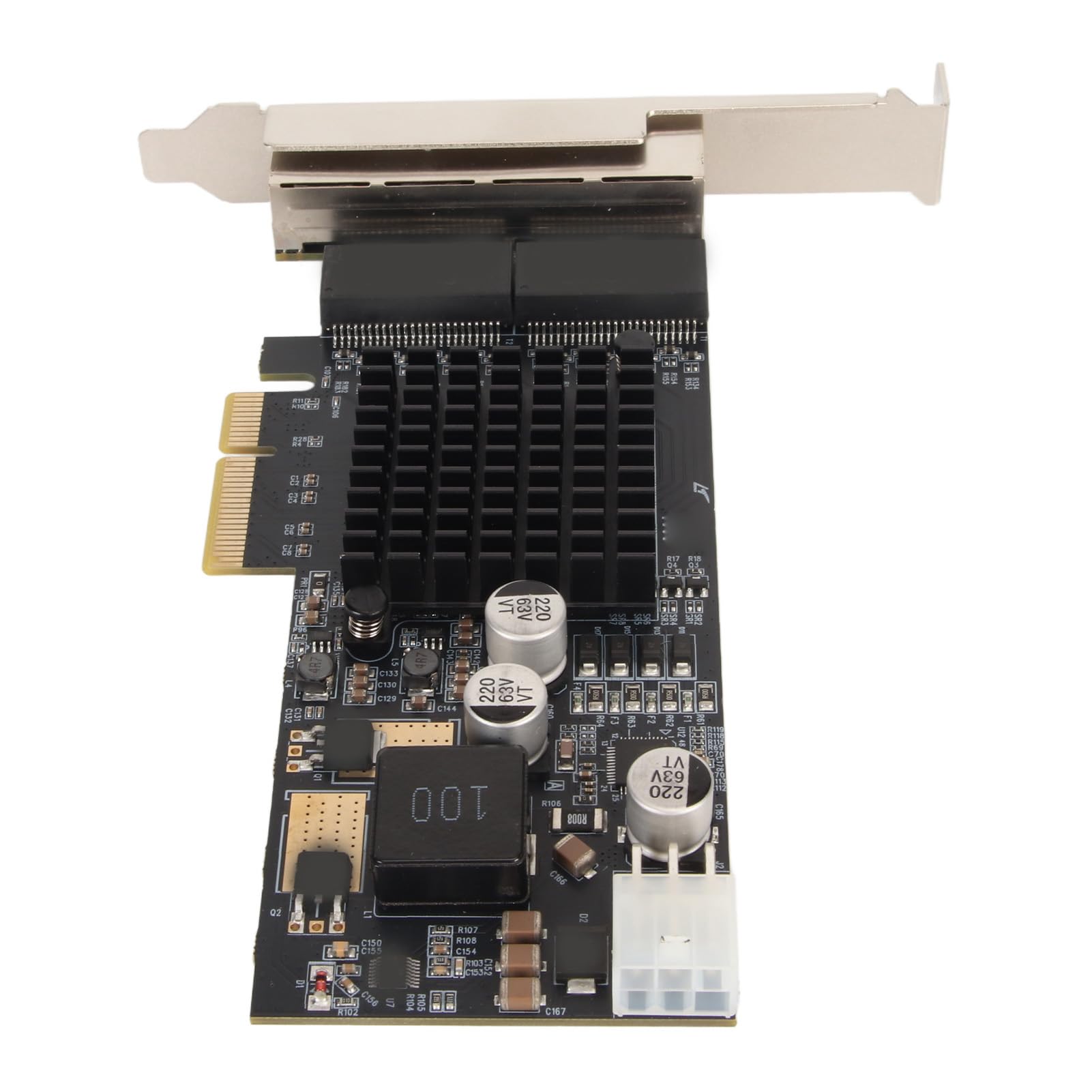 Scheda di Rete Quad RJ45 da 1000 Mbps Ethernet PCI Express X4 Ad