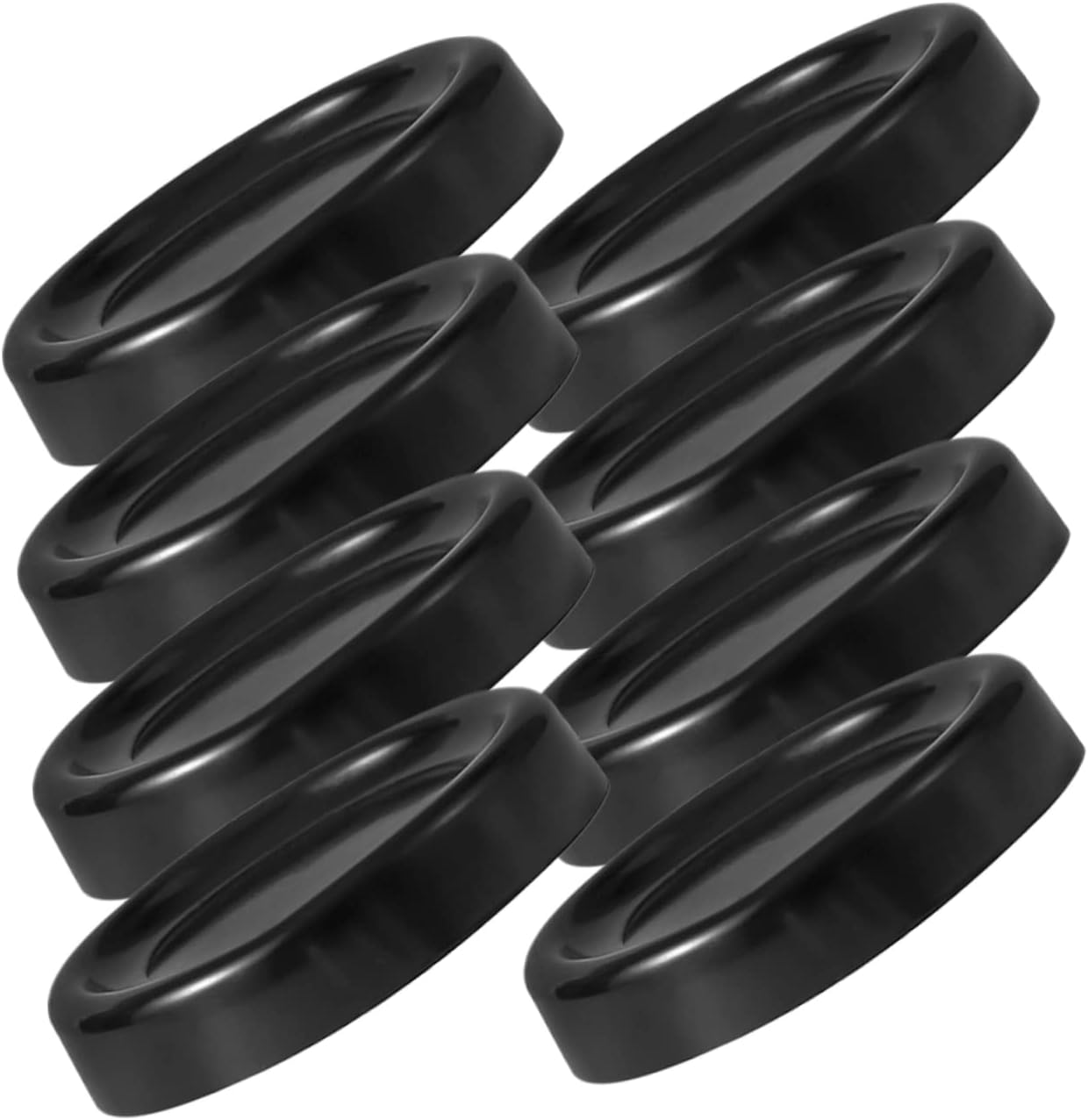 8pcs Washer Feet Stabilizer Pads Vibration Cushion for Washing Machine Furniture and Appliances Durable Non Slip Design Prevents Sliding and Noise for Home Use