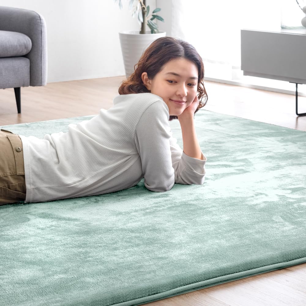 Amazon | タンスのゲン ラグ 4畳 200×300cm【高反発/極厚25mm】厚手